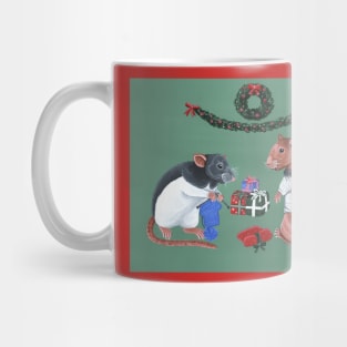 Rat Christmas Jumper Mug